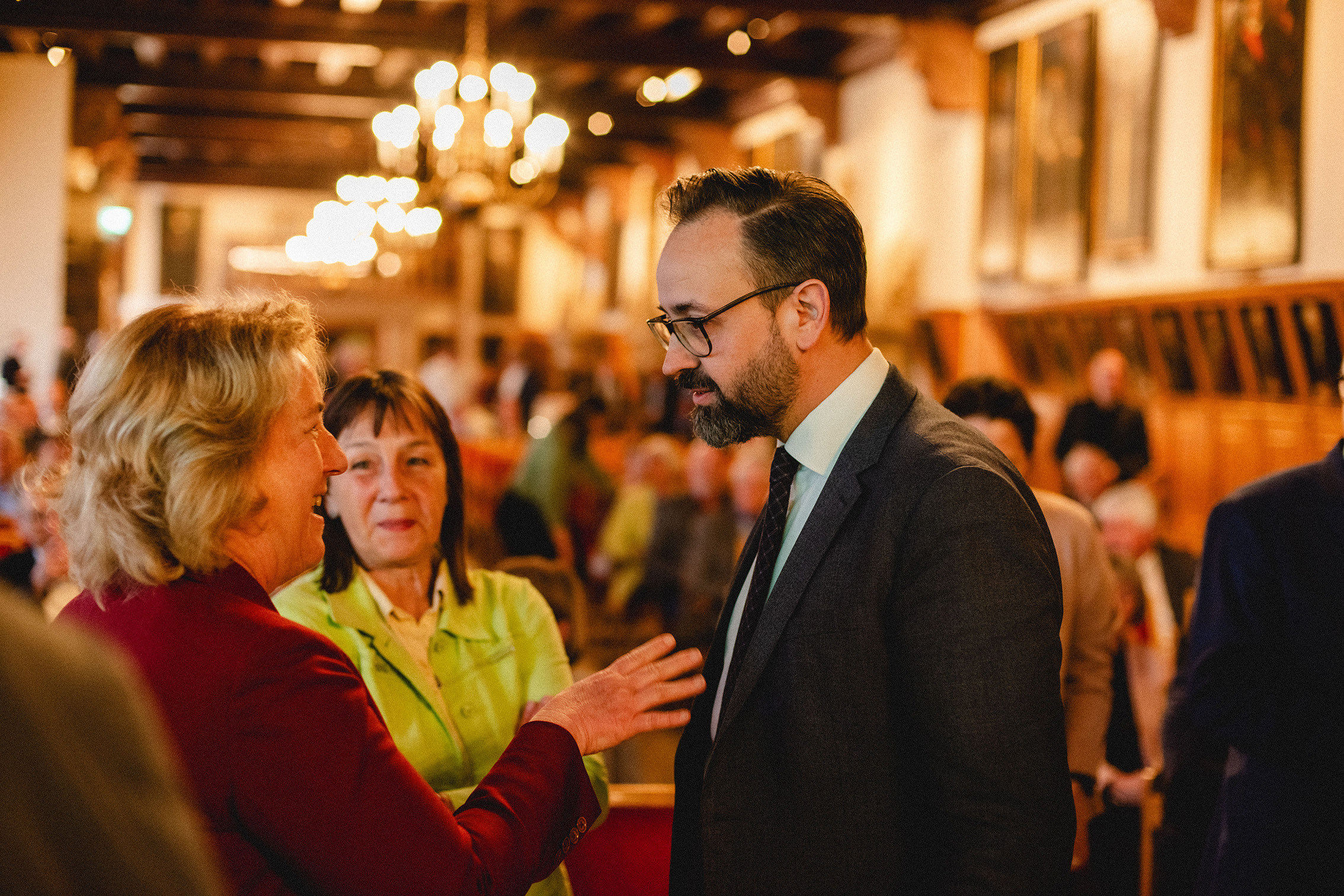 Öffentliche Frühjahrssitzung im Festsaal des Alten Rathauses zu Leipzig, Foto: Dirk Brzoska