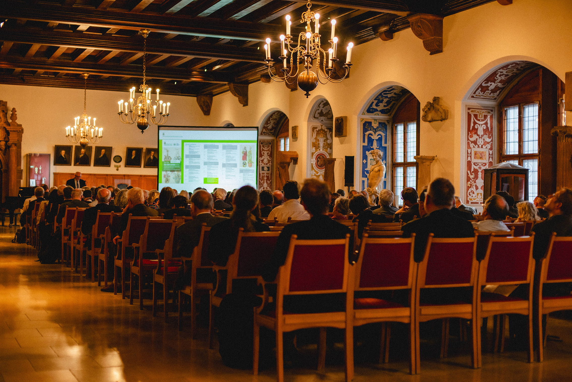 Bericht des Vizepräsidenten Prof. Dr. Wolfgang Huschner über die Arbeit der Akademie, Foto: Dirk Brzoska