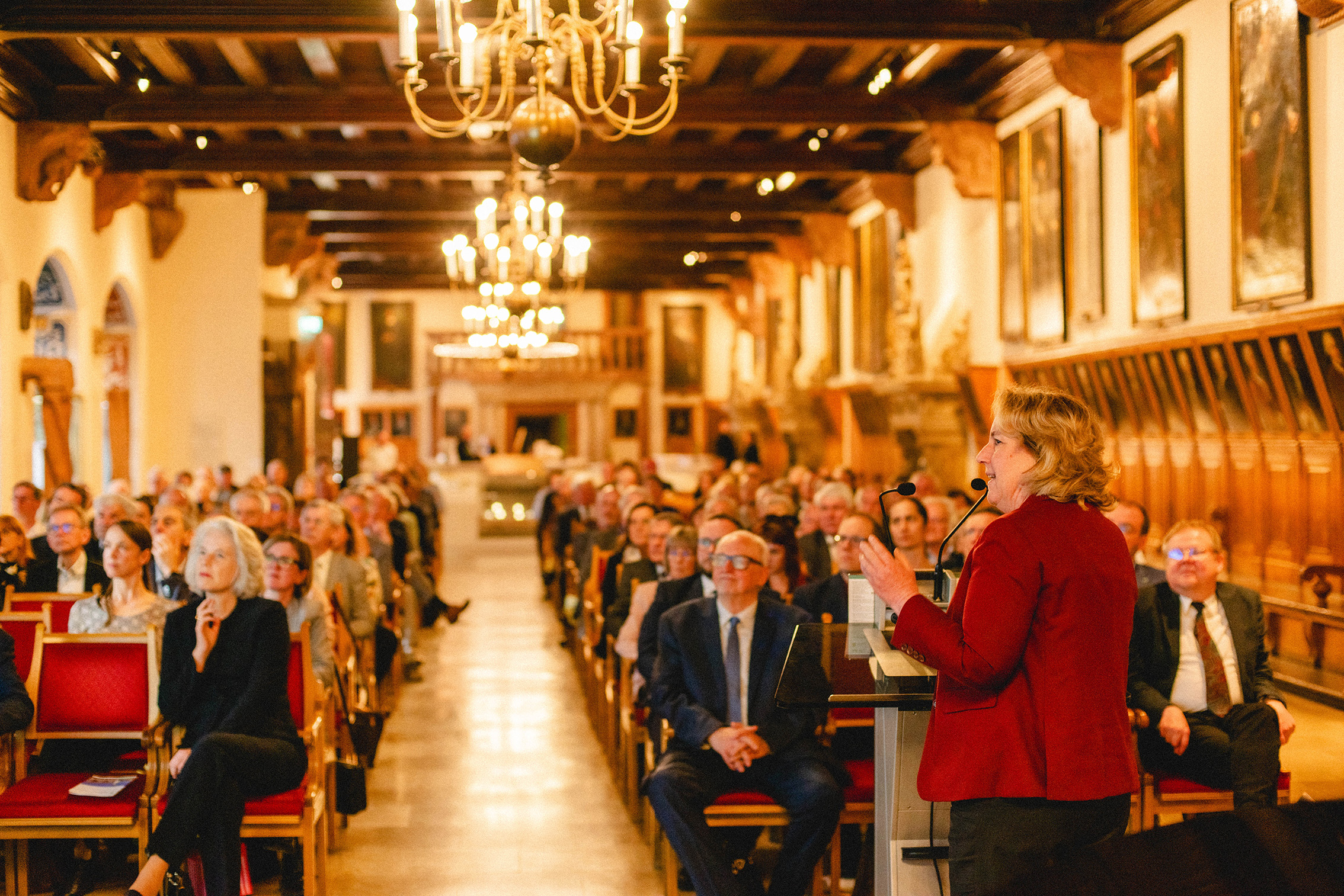 Festvortrag von Prof. Dr. Ulrike Köhl: Von lebenden Krebsmedikamenten bis zur Behandlung von Volkskrankheiten, Foto: Dirk Brzoska