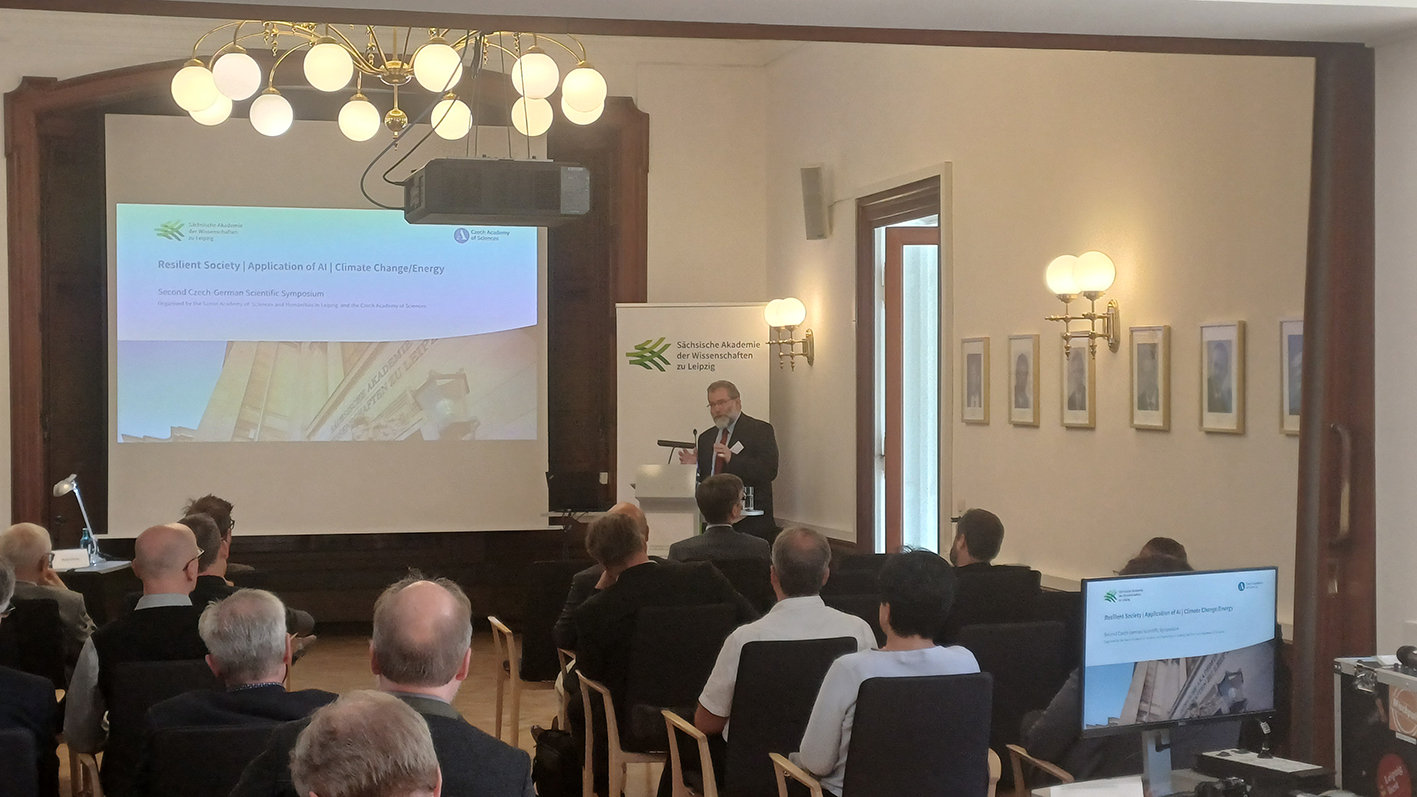 Abschlussworte von Prof. Ondřej Santolík, Präsident des Rates für internationale Angelegenheiten der Tschechischen Akademie der Wissenschaften, Bild: SAW