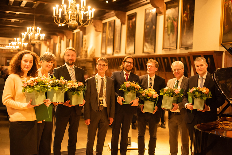 Einführung der neuen Akademie-Mitglieder durch den Präsidenten, Foto: Dirk Brzoska