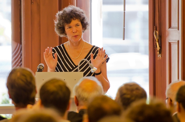 Prof. Dr. Beate Schücking, Rektorin der Universität Leipzig, Foto: Dirk Brzoska