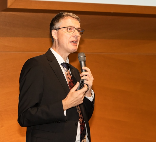 Festvortrag von Prof. Dr. Martin Bertau, Foto: Swen Reichhold