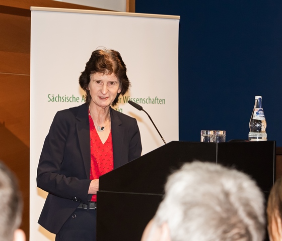 Ansprache von Dr. Eva-Maria Stange, Staatsministerin für Wissenschaft und Kunst des Freistaates Sachsen, Foto: Swen Reichhold