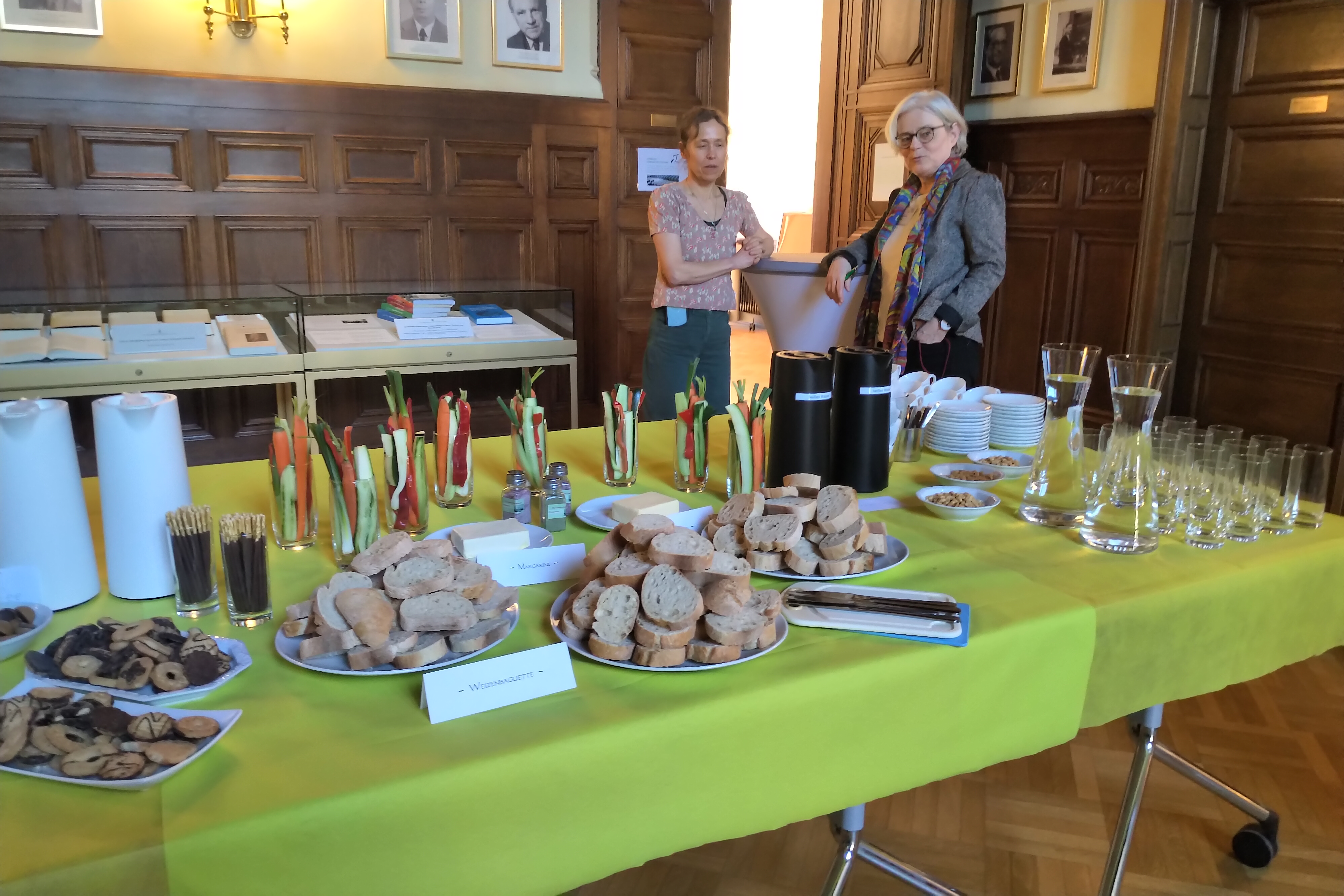 Die Akademie und der Hortulus bereit für die Gäste. Foto: Almut Mikeleitis-Winter