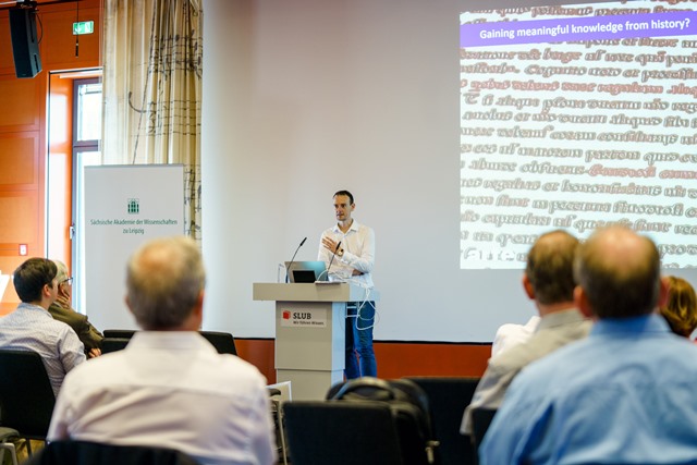 Abschlusstagung des Verbundprojekts »Virtuelle Archive für die geisteswissenschaftliche Forschung«; Foto: Michael Schmidt (ISGV)