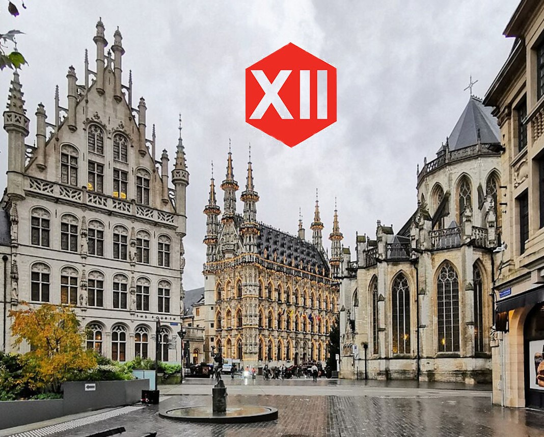 Old buildings in Leuven,